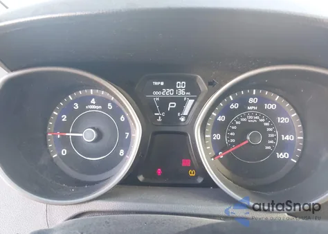 2011 Hyundai Elantra Limited z USA, uszkodzony, nr VIN 5NPDH4AE7BH010770